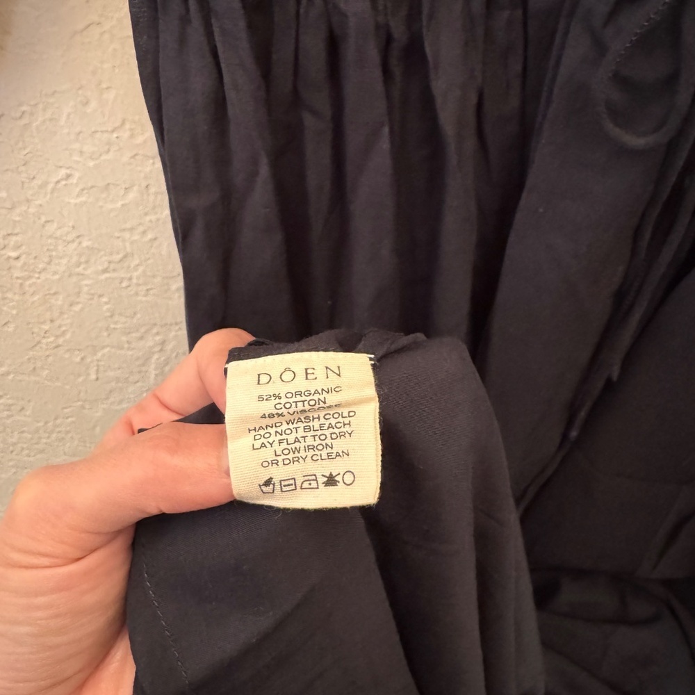 DOEN Ischia Dress Navy ✨ NWT - Picture 6 of 9